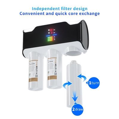 Kitchen Tankless Compact RO Reverse Osmosis Water Purifier 3 Stage