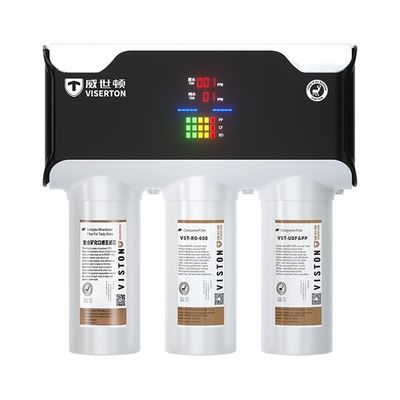 Kitchen Tankless Compact RO Reverse Osmosis Water Purifier 3 Stage