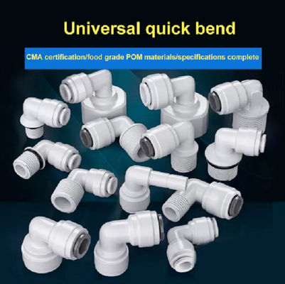 O.D Tube To NPT Male Plastic Elbow Connector For RO Water Filter