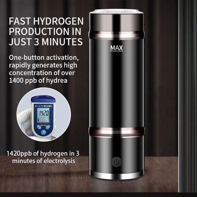 350ml Portable Hydrogen Inhaler Smart Hydrogen Water Bottle