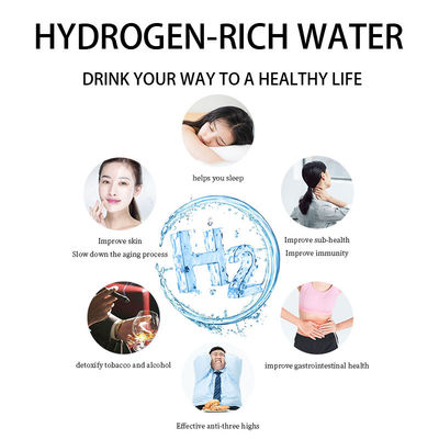 350ml Portable Hydrogen Inhaler Smart Hydrogen Water Bottle