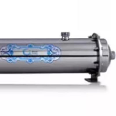 المنزل 304 مطهر المياه من الفولاذ المقاوم للصدأ 0.01um علبة المرشح حجم 600 * 220 * 450mm